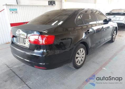 2014 Volkswagen Jetta 2.0L S из США, поврежденный, VIN 3VW2K7AJ8EM395002